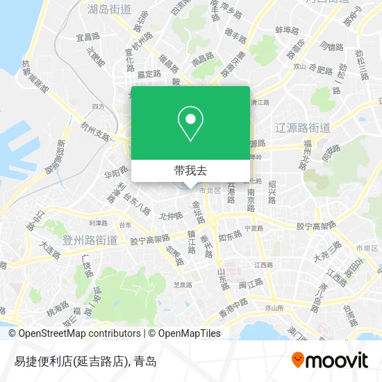 易捷便利店(延吉路店)地图