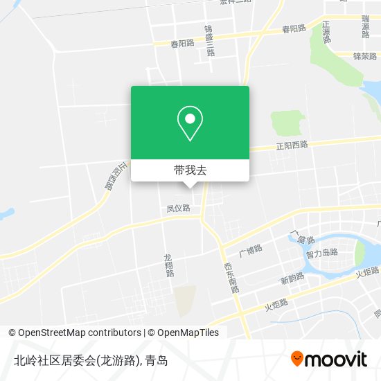 北岭社区居委会(龙游路)地图