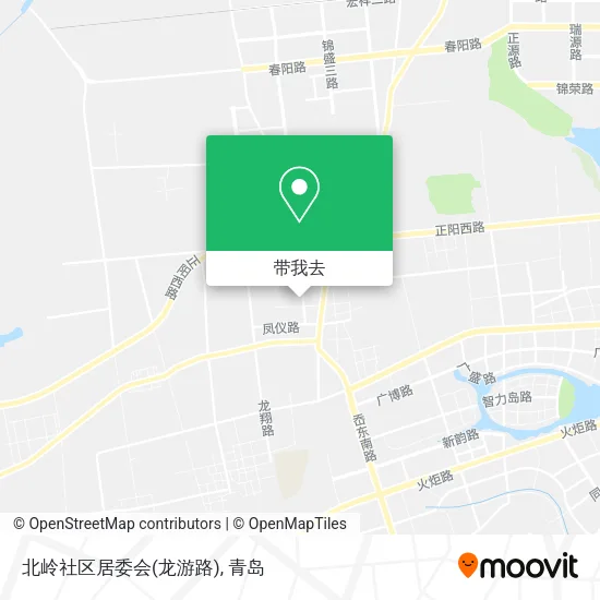 北岭社区居委会(龙游路)地图