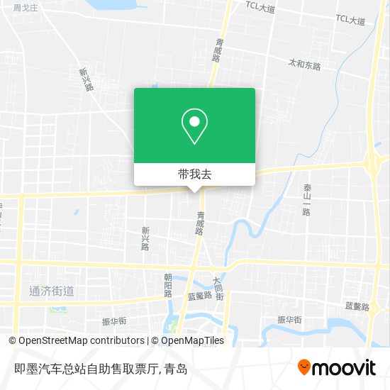 即墨汽车总站自助售取票厅地图