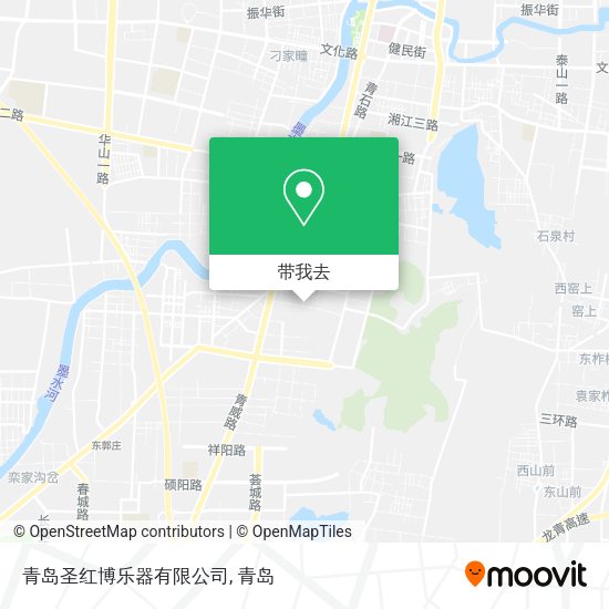 青岛圣红博乐器有限公司地图