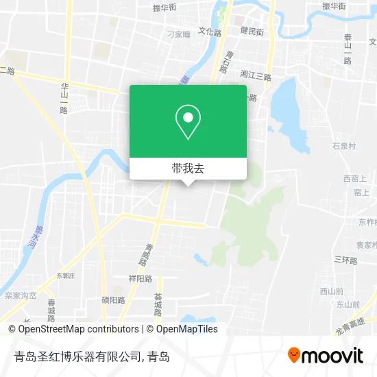 青岛圣红博乐器有限公司地图