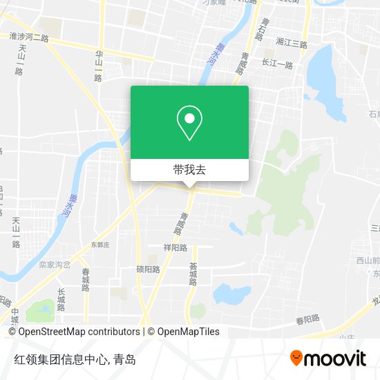 红领集团信息中心地图
