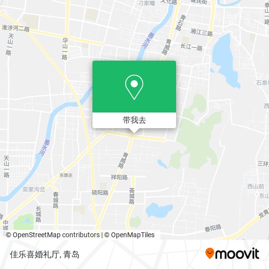佳乐喜婚礼厅地图