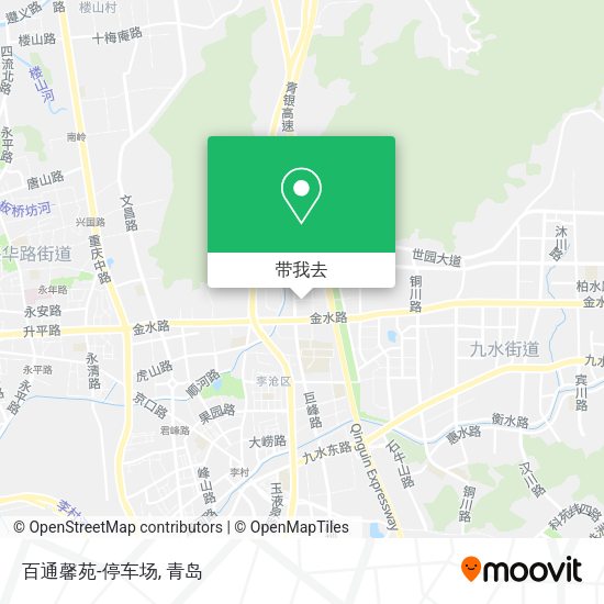 百通馨苑-停车场地图