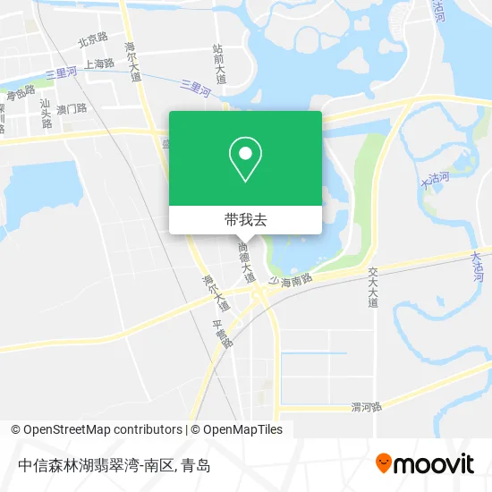 中信森林湖翡翠湾-南区地图