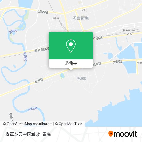 将军花园中国移动地图