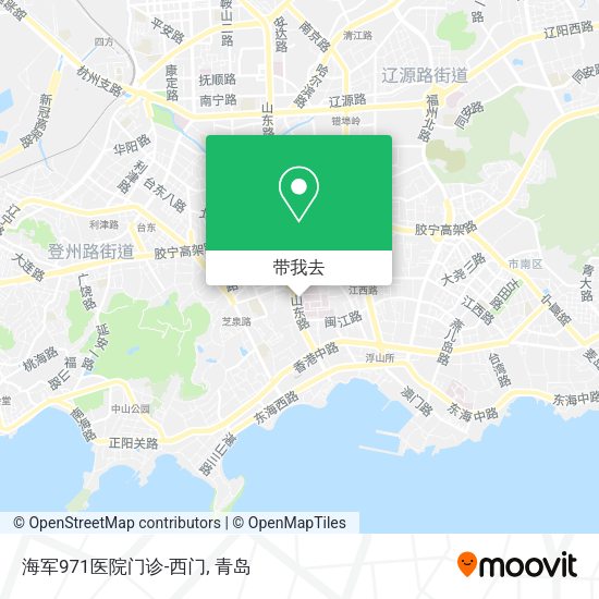 海军971医院门诊-西门地图
