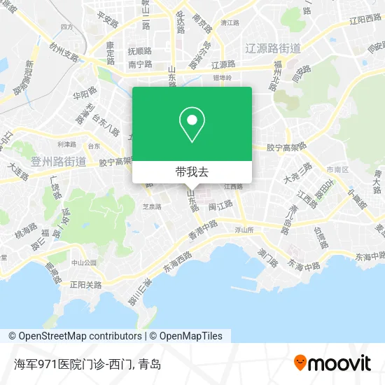 海军971医院门诊-西门地图