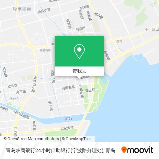 青岛农商银行24小时自助银行(宁波路分理处)地图