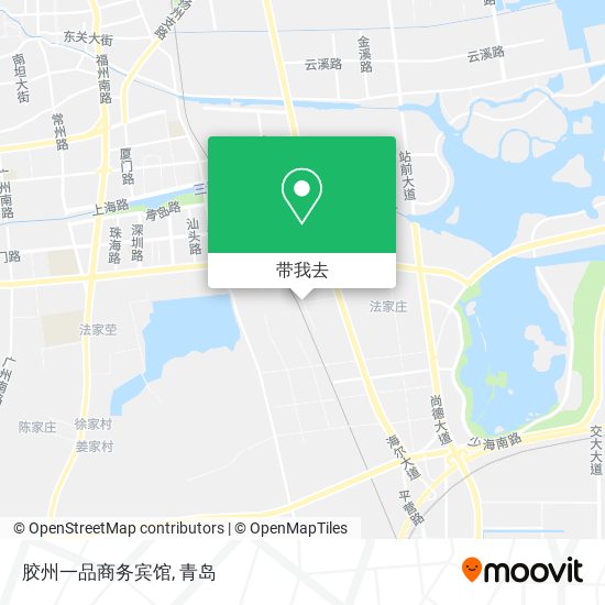 胶州一品商务宾馆地图