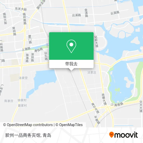 胶州一品商务宾馆地图
