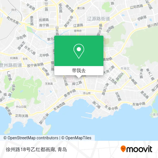 徐州路18号乙红都画廊地图