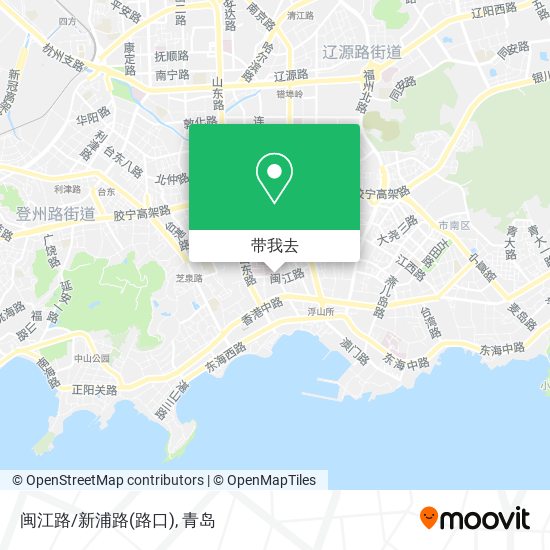 闽江路/新浦路(路口)地图