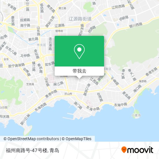 福州南路号-47号楼地图