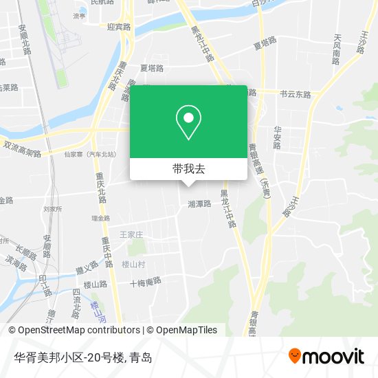 华胥美邦小区-20号楼地图