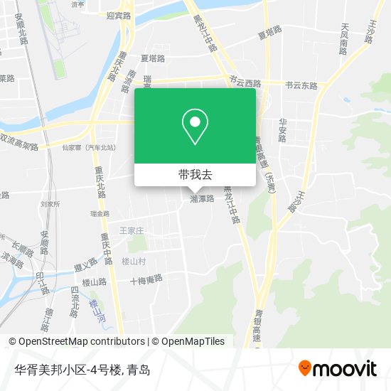 华胥美邦小区-4号楼地图