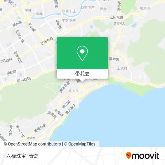 六福珠宝地图