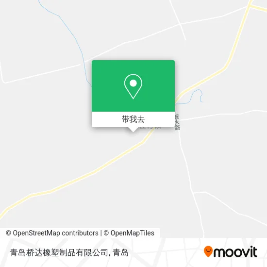 青岛桥达橡塑制品有限公司地图