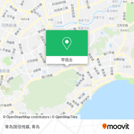 青岛国信传媒地图
