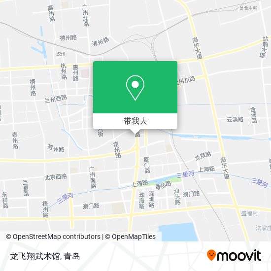 龙飞翔武术馆地图