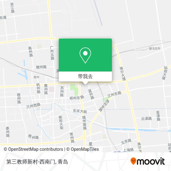 第三教师新村-西南门地图