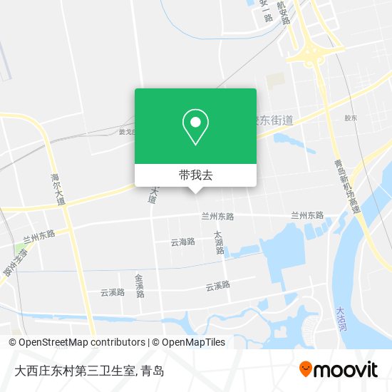 大西庄东村第三卫生室地图