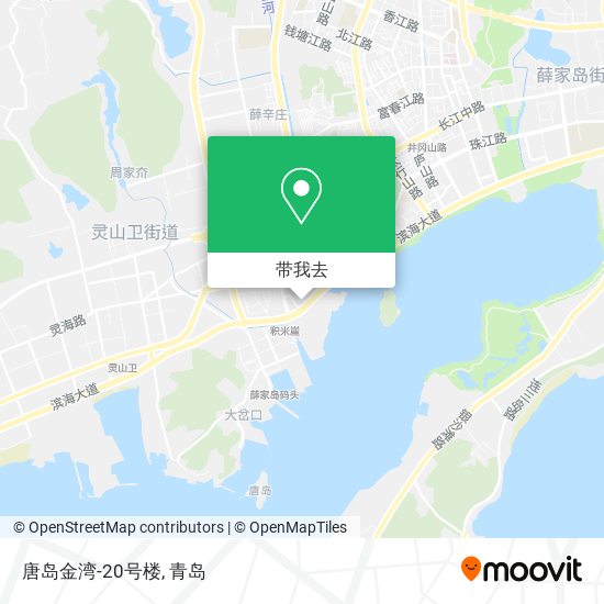 唐岛金湾-20号楼地图