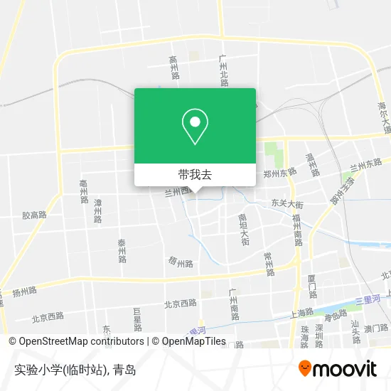 实验小学(临时站)地图