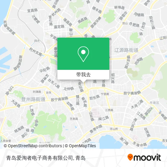 青岛爱淘者电子商务有限公司地图