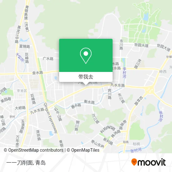 一一刀削面地图