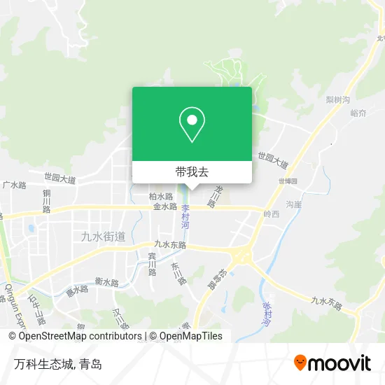 万科生态城地图