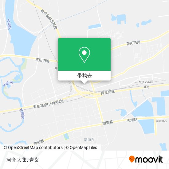 河套大集地图