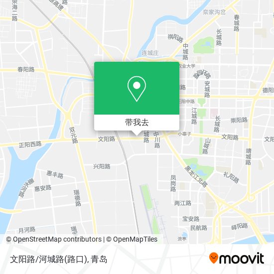 文阳路/河城路(路口)地图