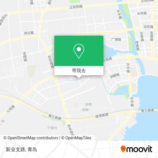 新业支路地图