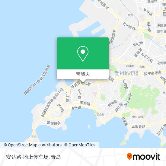 安达路-地上停车场地图