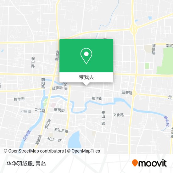 华华羽绒服地图