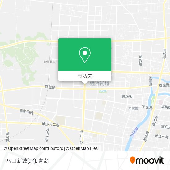 马山新城(北)地图
