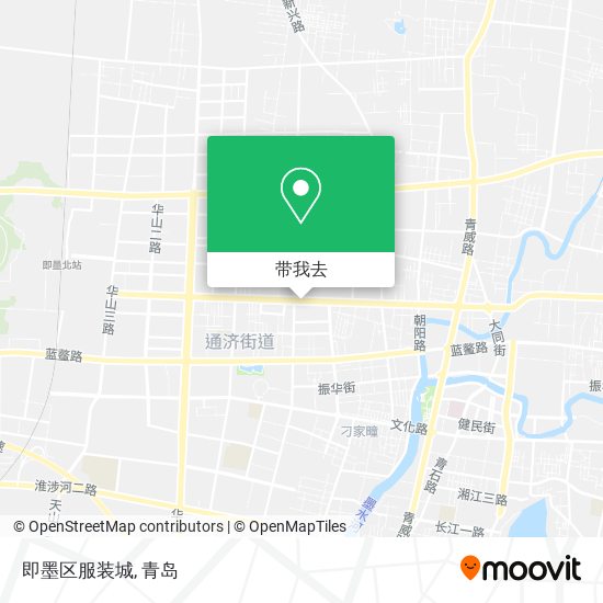 即墨区服装城地图