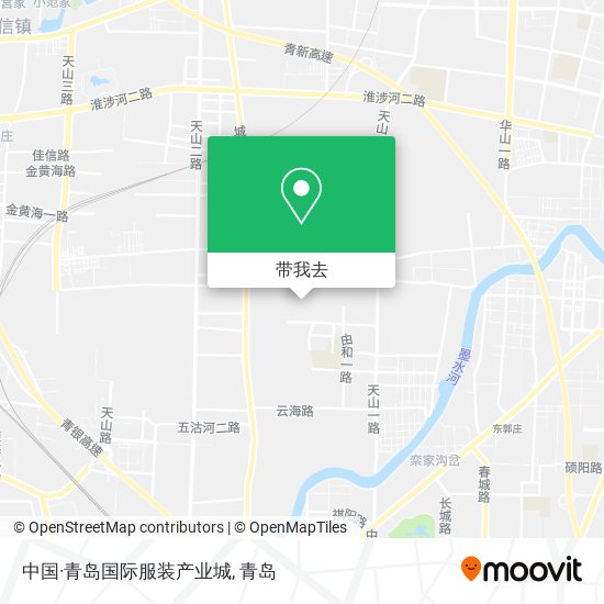 中国·青岛国际服装产业城地图