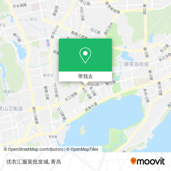 优衣汇服装批发城地图