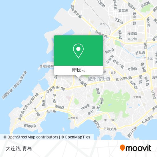 大连路地图