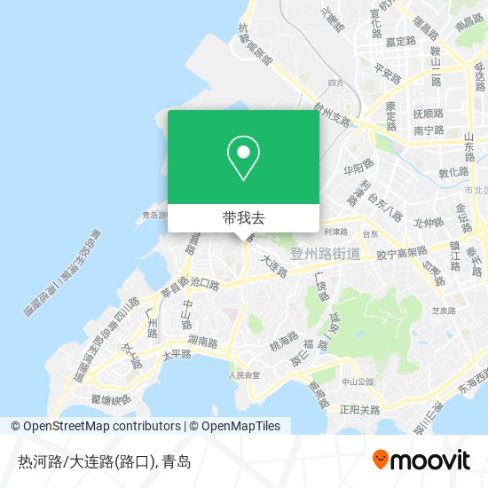 热河路/大连路(路口)地图