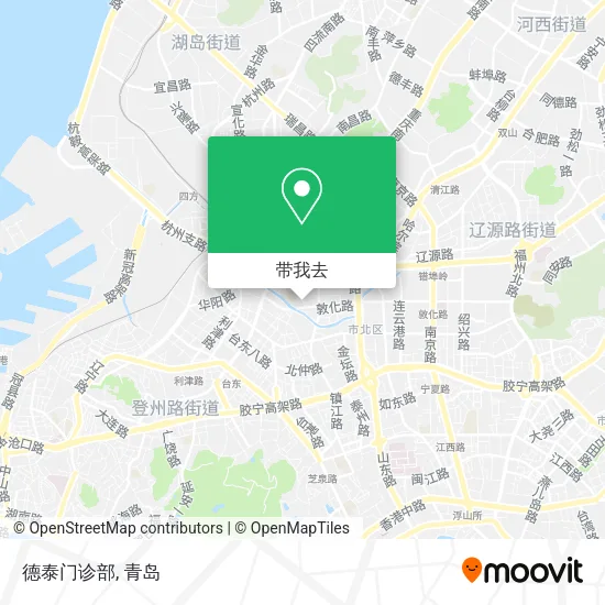德泰门诊部地图