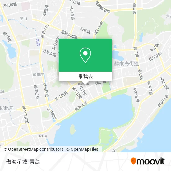 傲海星城地图