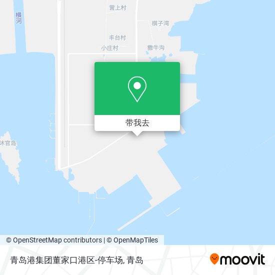 青岛港集团董家口港区-停车场地图