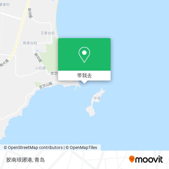 胶南琅琊港地图