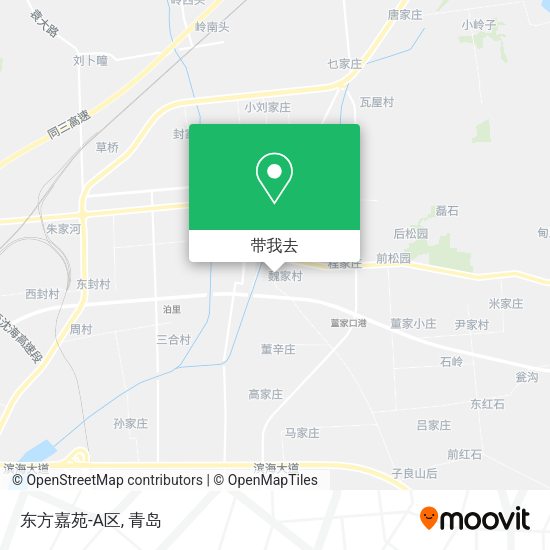 东方嘉苑-A区地图