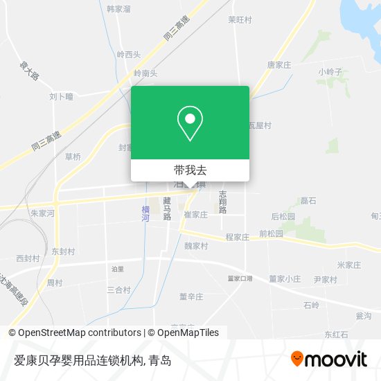 爱康贝孕婴用品连锁机构地图