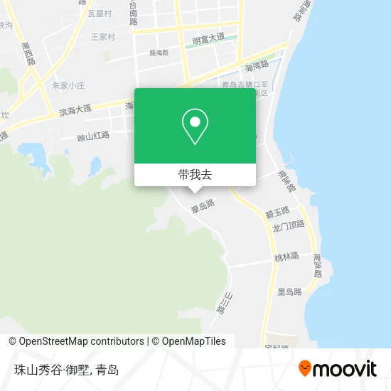 珠山秀谷·御墅地图